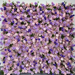 BLUSH & LAVENDER FLOWER WALL 8ftx8ft